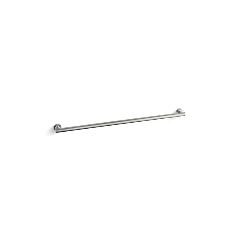 Kohler® 11895-BS Grab Bar, Purist®, 38-7/16 in L x 1-1/4 in Dia, Brushed Stainless Steel, Metal
