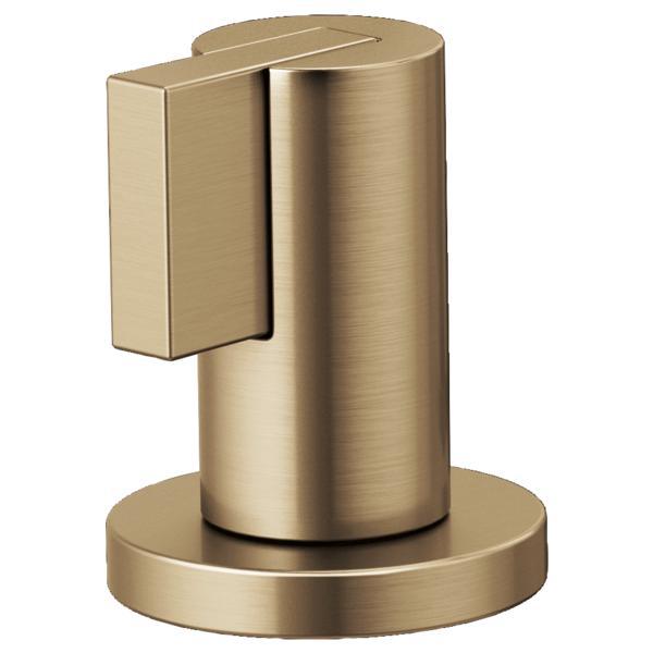 Brizo® HL5332-GL-NM Litze® Two Lever Handle Kit, For Use With Litze® Models 65332LF-LHP/65334LF-LHP Widespread Lavatory Faucets, Zinc, Luxe Gold, Import