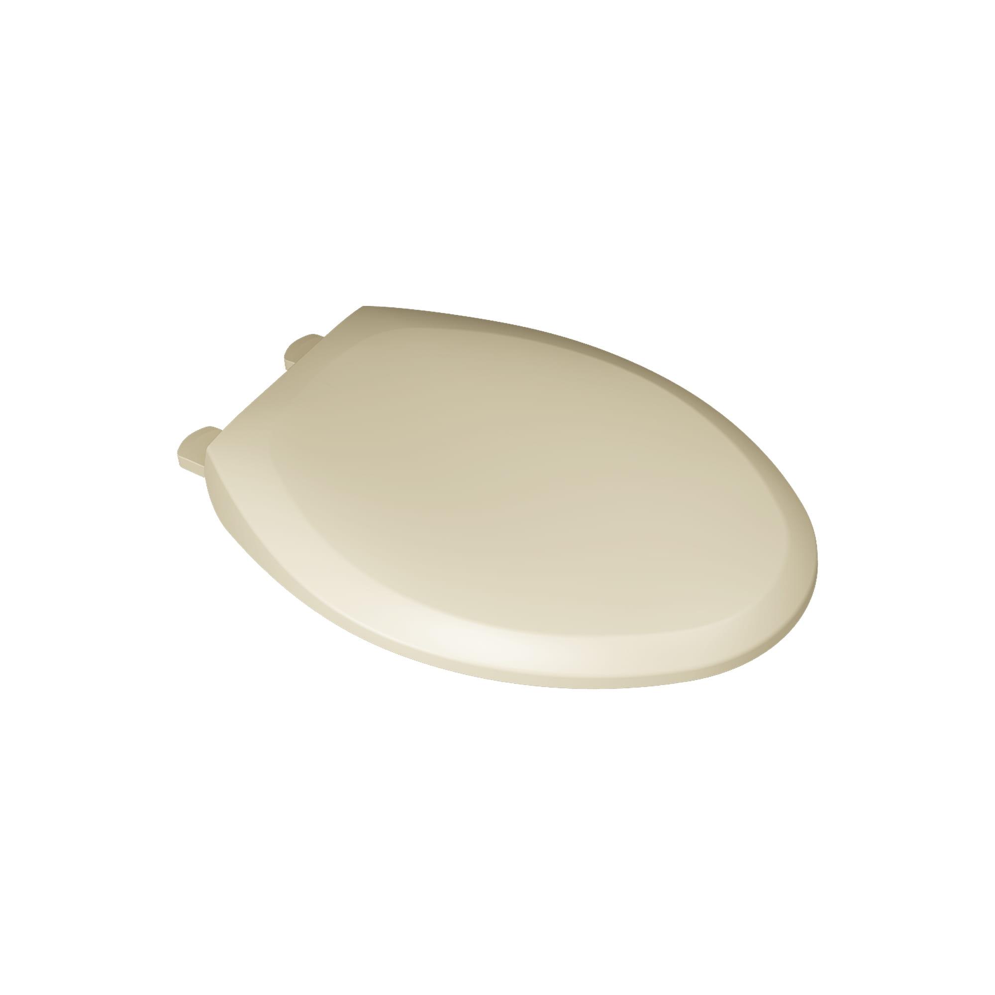 American Standard 5321A65CT.021 Toilet Seat, Champion, Elongated Bowl, Bone, Slow Close Hinge, Import