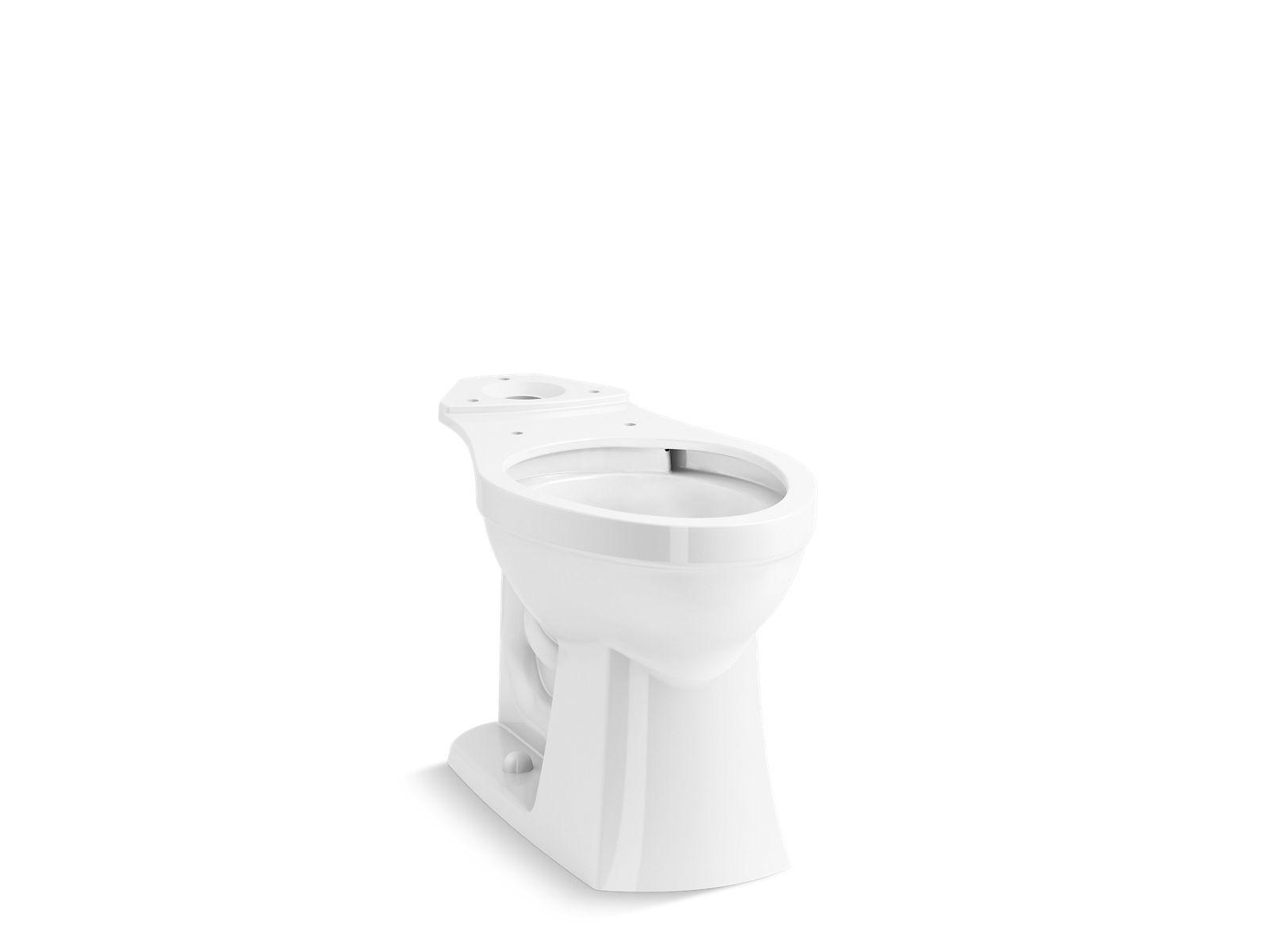 Kohler® 32809-0 32809 Toilet Bowl, Kelston®, White, Elongated Shape, 12 in Rough-In, 2-1/8 in Trapway
