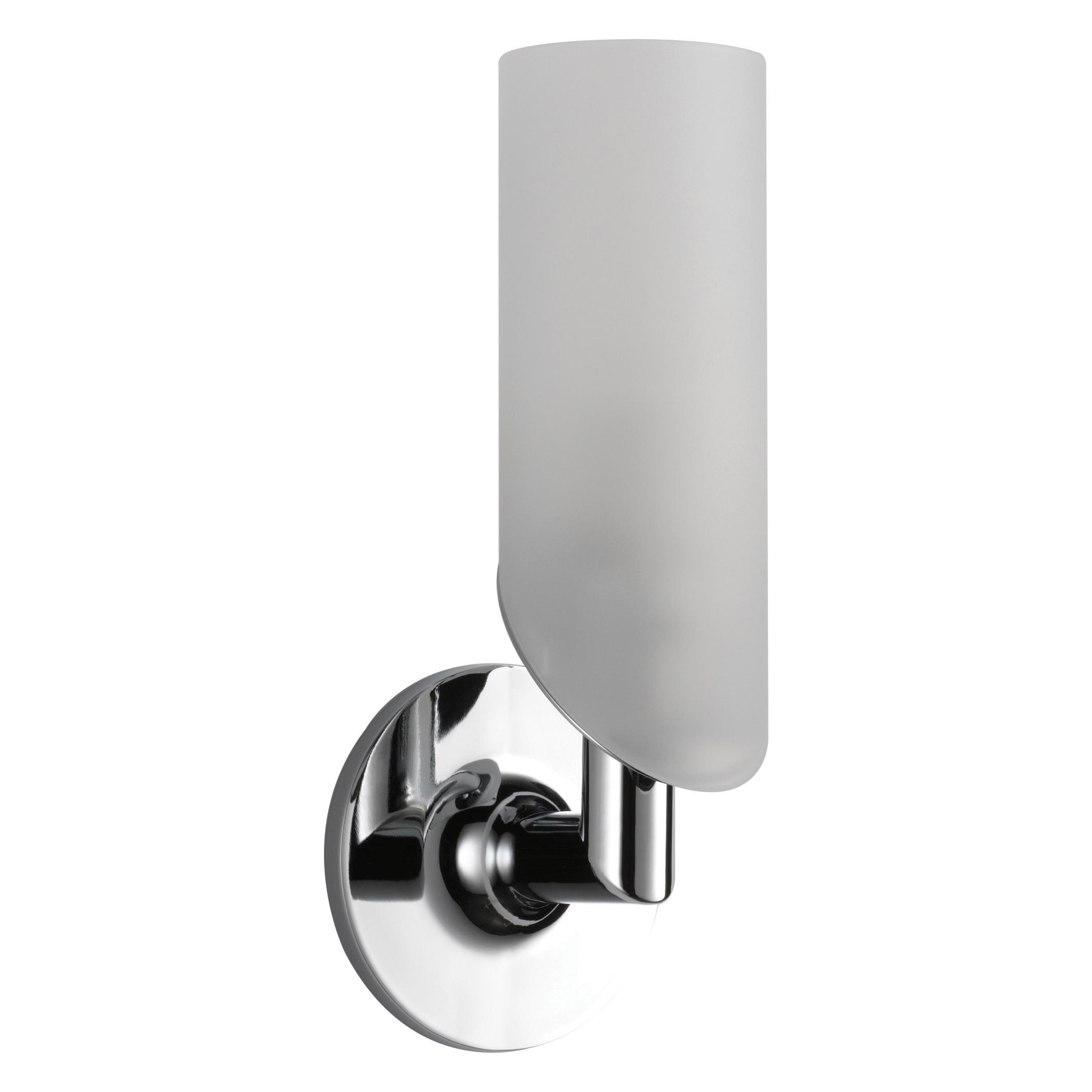 Brizo® 697075-PC Odin™ Transitional Single Sconce Light, Polished Chrome Housing, 1 Lamp, Import