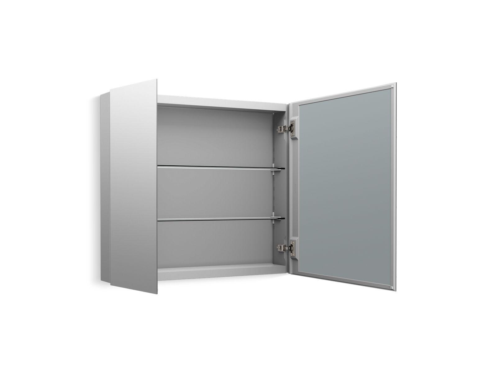 Kohler® 55064-NA Embark™ Rectangular Cabinet, 4 in OAL x 30 in OAW x 26 in OAH, Anodized Aluminum