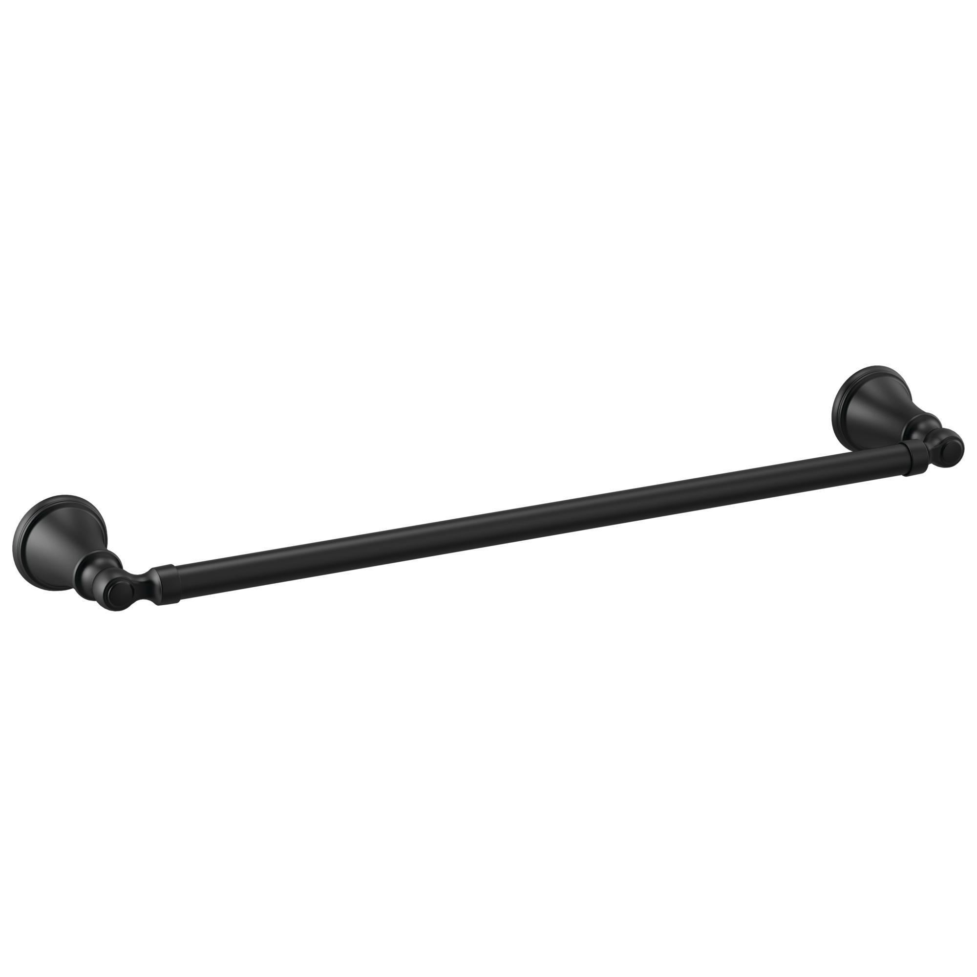 DELTA® 73218-BL Towel Bar, 18 in L Bar, 1.88 in OAH x 3.375 in OAD, Metal, Import