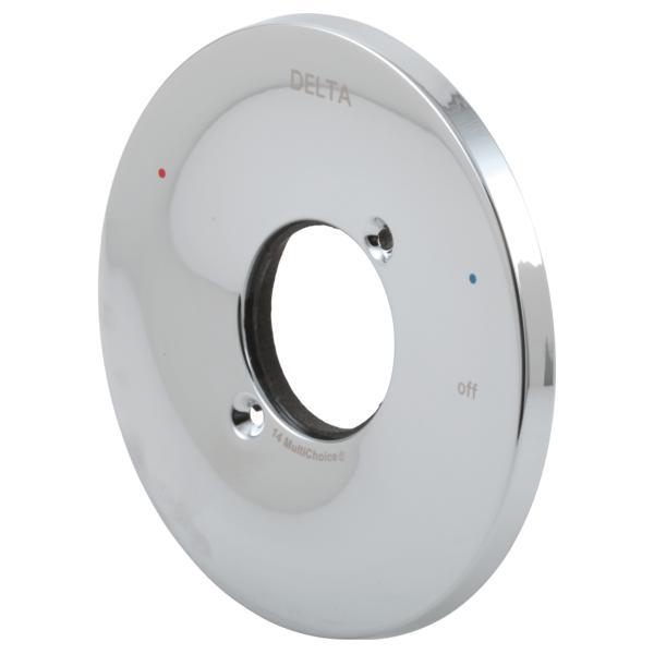 DELTA® RP73373 Trinsic® Escutcheon/Seal, For Use With Model T14061 Valve Only Trim, Model T14161 Tub Trim, Model T14461 Tub and Shower Trim and Model T14261 Shower Trim, Polished Chrome, Import