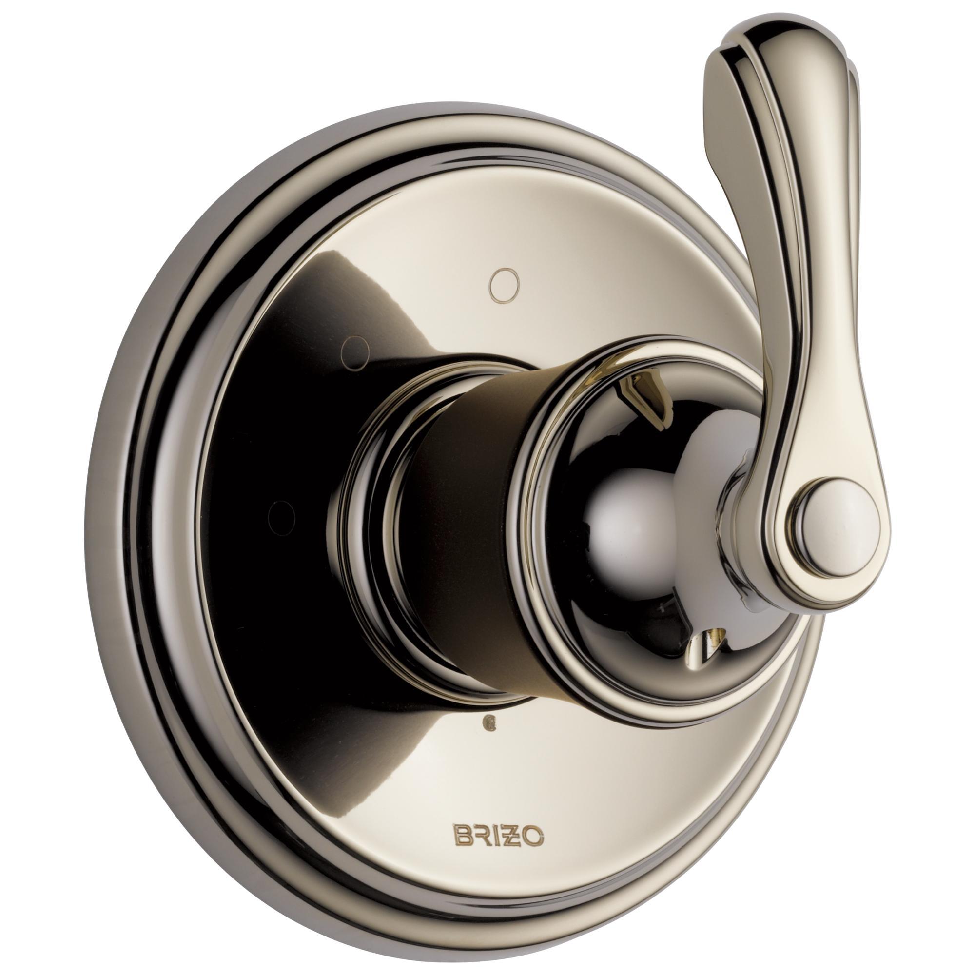 Brizo® T60885-PNCO 3-Function Diverter Trim, Cocoa Bronze/Polished Nickel