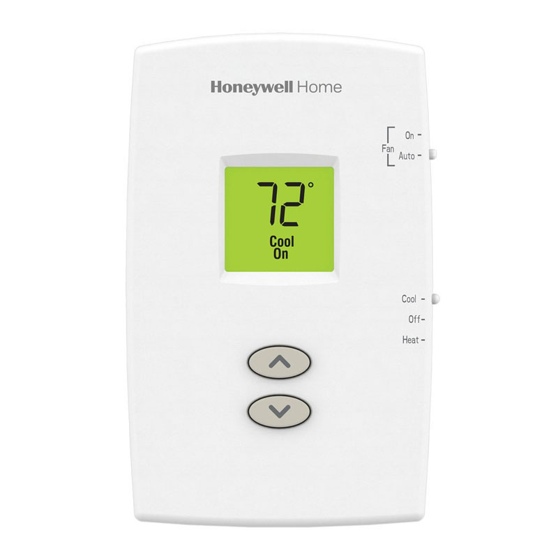 PRO 1000 Non-Programmable, 1H/1C, Vertical Thermostat, TH1110DV1009