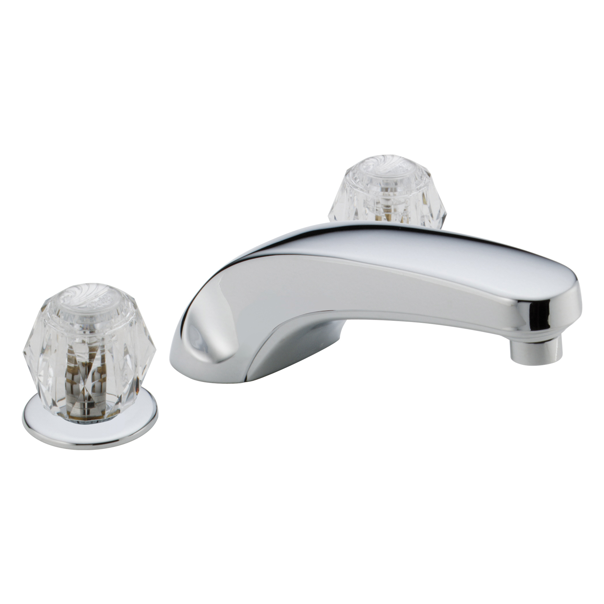 DELTA® T2710 Roman Tub Trim, Classic, 18 gpm Flow Rate, 8 to 16 in Center, Polished Chrome, 2 Handles, Function: Traditional