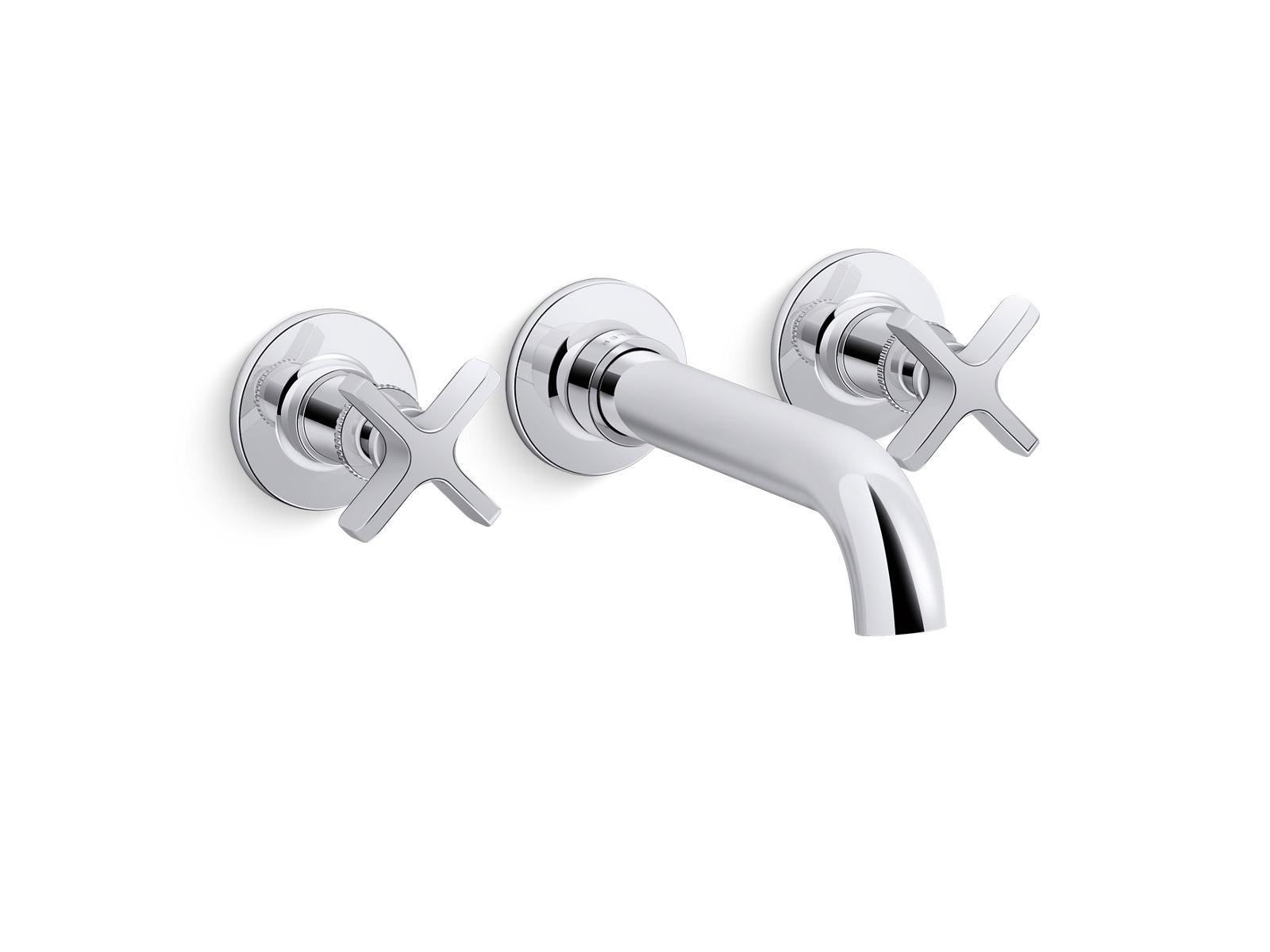 Kohler® T35910-3-CP Castia™ by Studio McGee Faucet Trim, 11 gpm Flow Rate, Polished Chrome