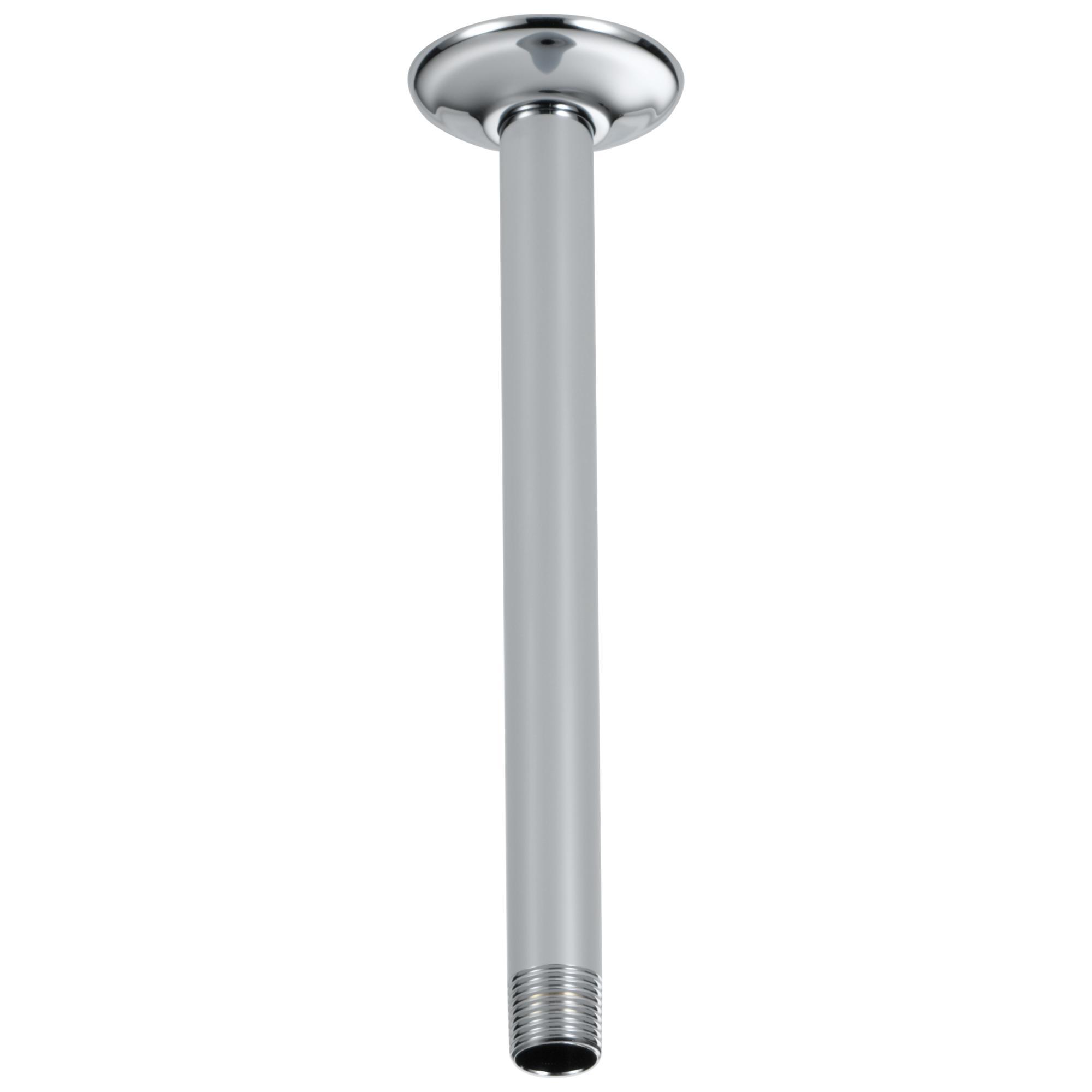 Brizo® RP48986PC Shower Arm, 10 in L, Ceiling Mount, 1/2 in NPT, Import