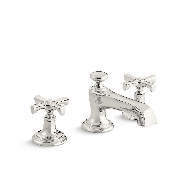Kallista P24600-CR-AD Bellis® by KALLISTA Sink Faucet, Traditional Spout, Cross Handles