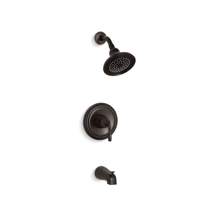Kohler&reg; TS395-4-2BZ Bath/Shower Valve Trim, Oil Rubbed Bronze