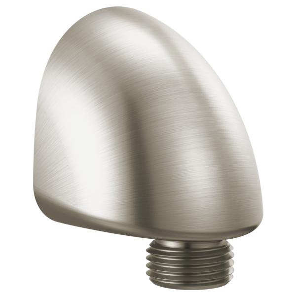 DELTA® 50560-SS Cassidy™ Hand Shower Wall Elbow, 1/2 in, NPT x NPSM, Brass, Import