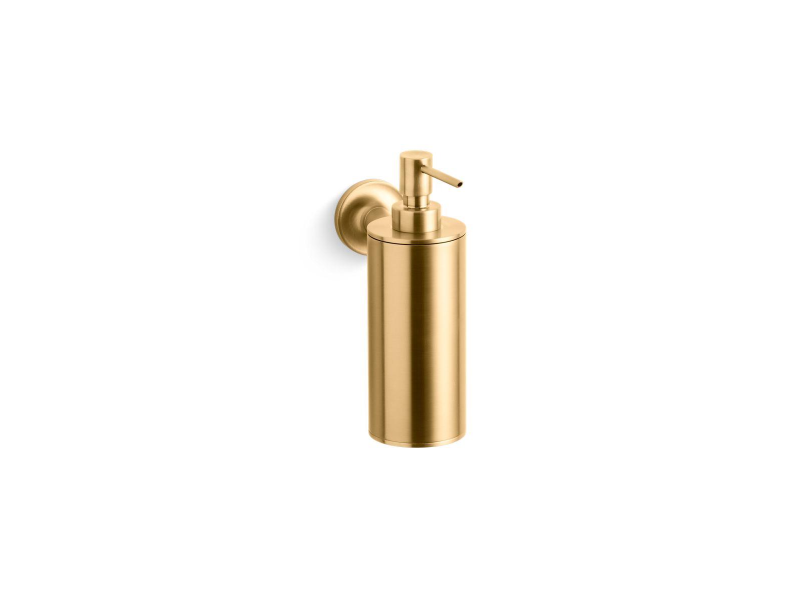 Kohler® 14380-2MB Purist® Soap/Lotion Dispenser, Metal