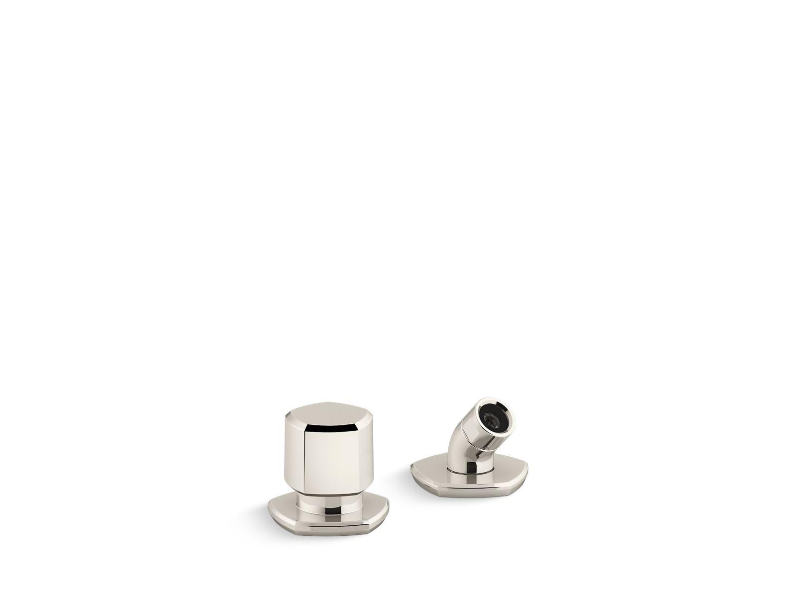 Kohler® 27022-SN 27022 2-Way Shower Holder, Deck Mount, For Use With Occasion Bathroom Faucet and Accessories, 1/2 NPSM /3/4 NPSM, Brass