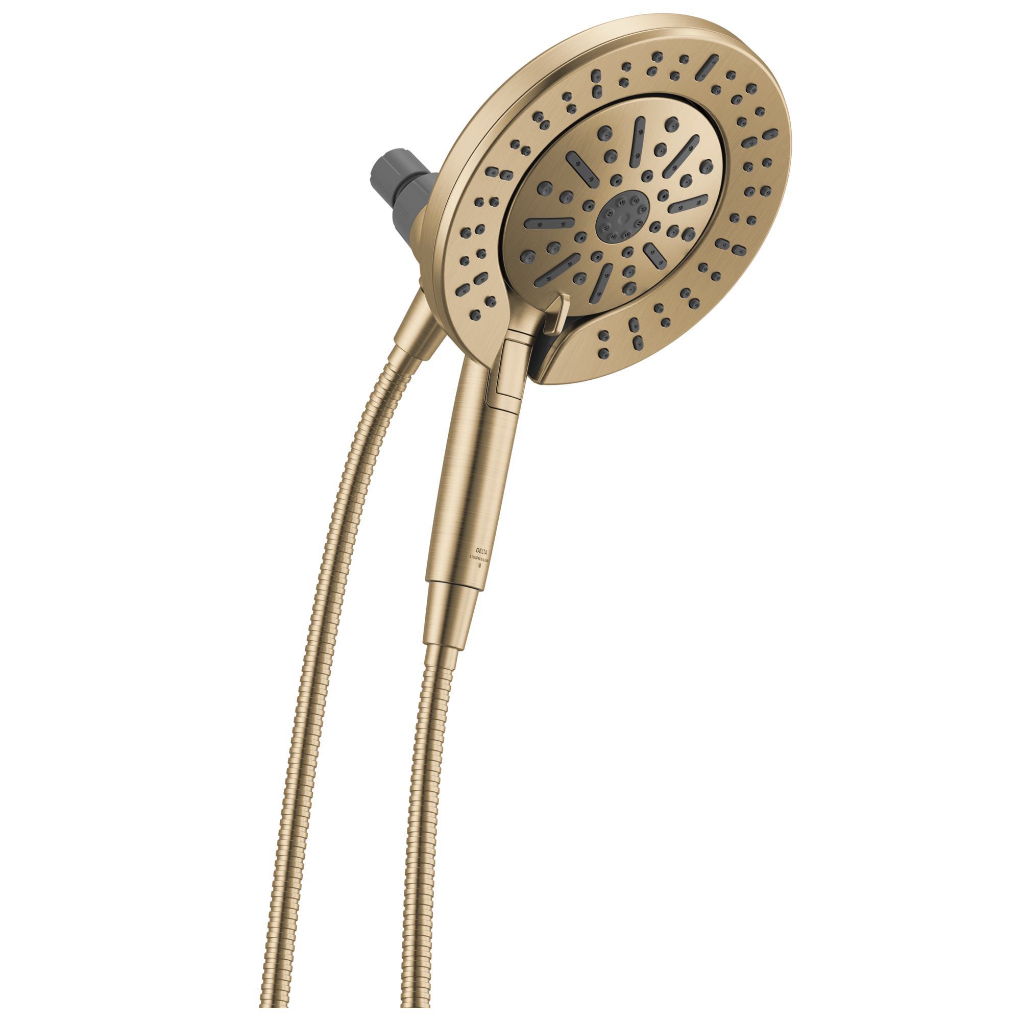 DELTA® 75655CZ Shower Head, 1.75 gpm Max Flow, Wall Mount, Import