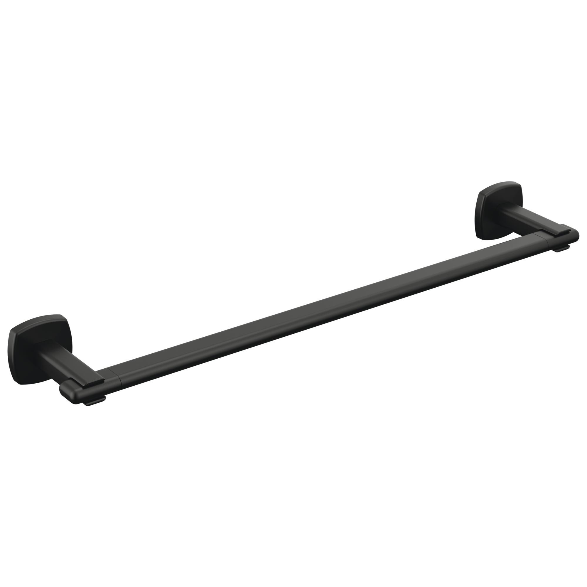 Brizo® 691867-BL Towel Bar, 18 in L Bar, 2 in OAH x 3.5 in OAD, Zinc, Import