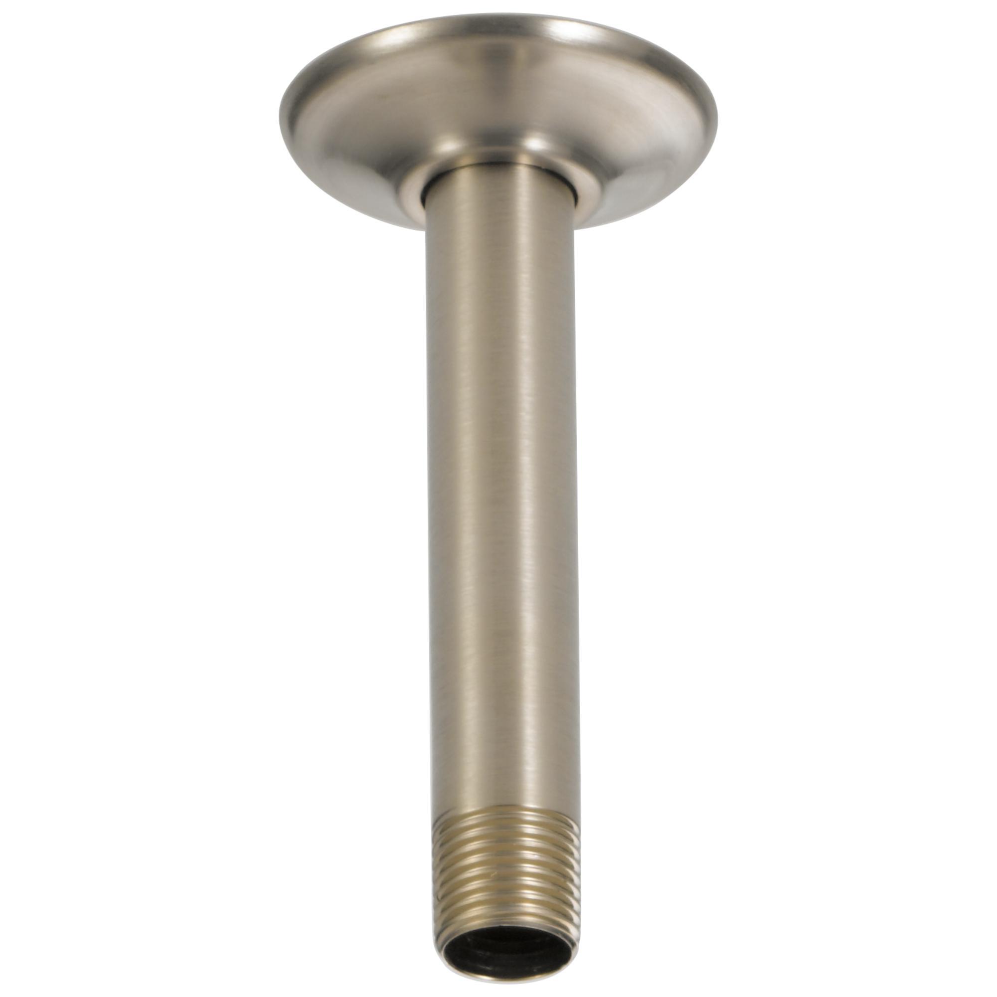 Brizo® RP48985BN Shower Arm and Flange, 6 in L, 1/2 in NPT, Import