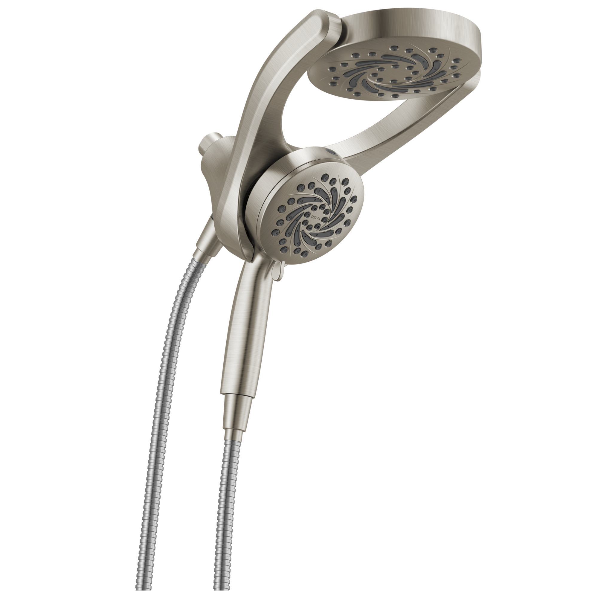 DELTA® 75419SN Hydro Rain Showerhead, 1.75 gpm Max Flow, Import