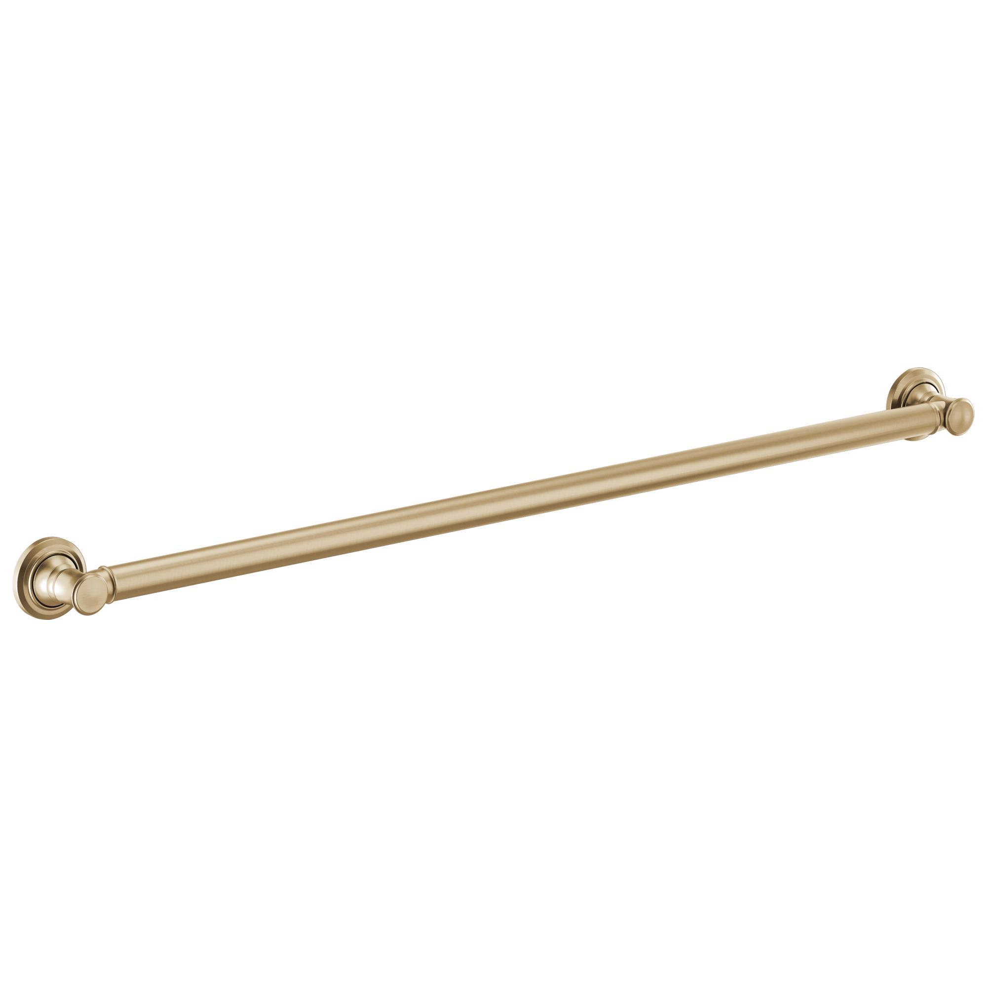 Brizo® 694210-GL Traditional Grab Bar, 42 in L x 1-1/4 in Dia, Luxe Gold, Import