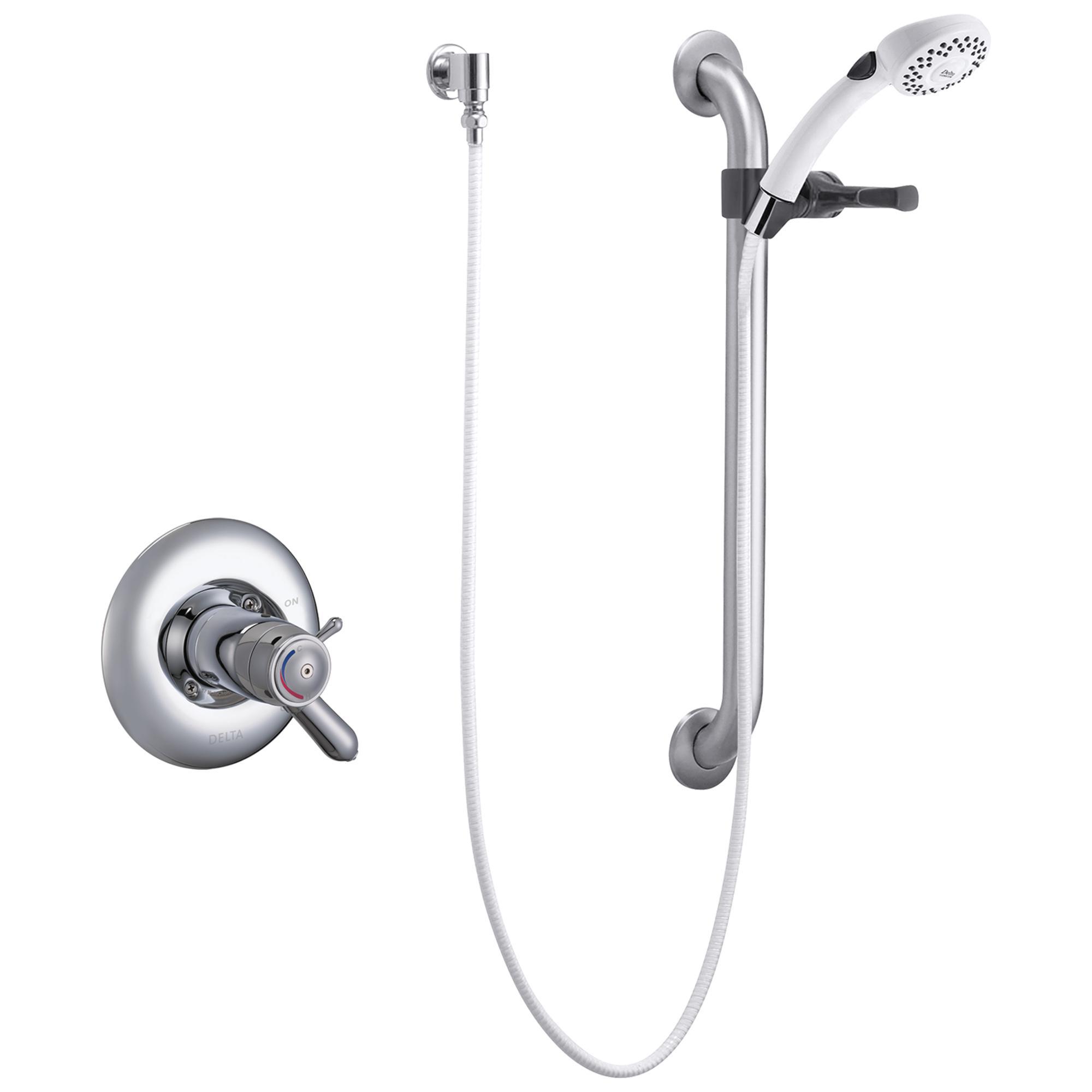 DELTA® T17TH155 Universal Thermostatic Valve Trim, 2.5 gpm, Polished Chrome