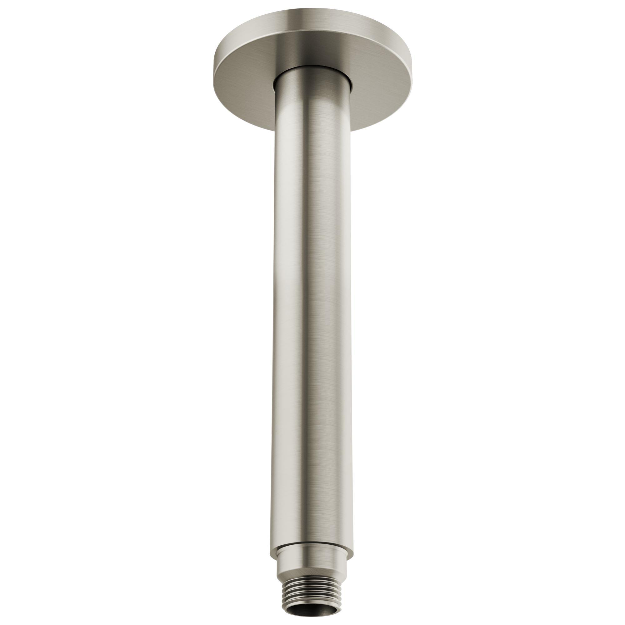 Brizo® 83992-10MF-NK Kintsu™ Ceiling Mount Shower Arm and Round Flange, 12-1/2 in L, 3-1/4 in Dia Flange, Import