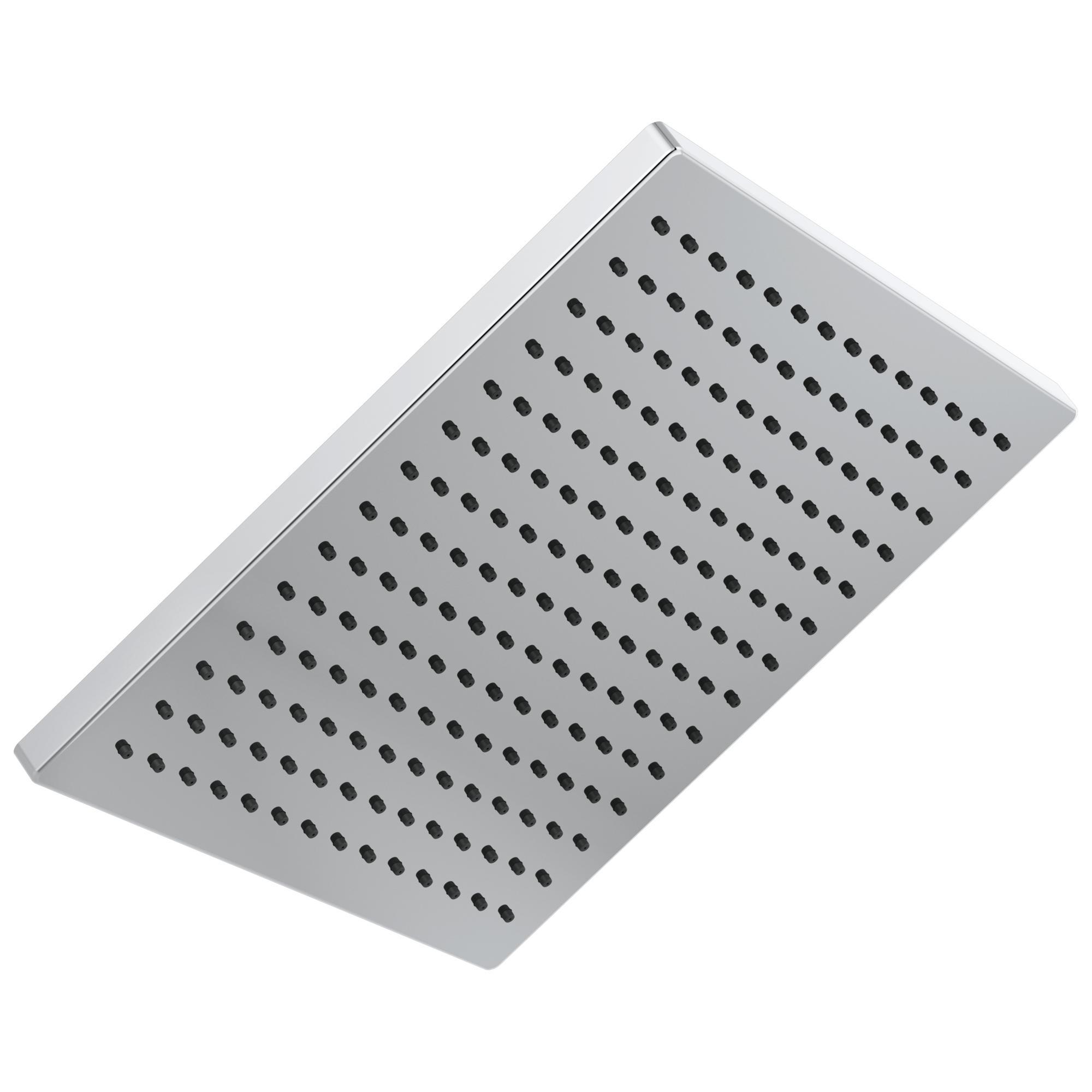 DELTA® 52159-25 Universal Raincan Shower Head, 2.5 gpm Max Flow, 1 Spray, Ceiling Mount, Import