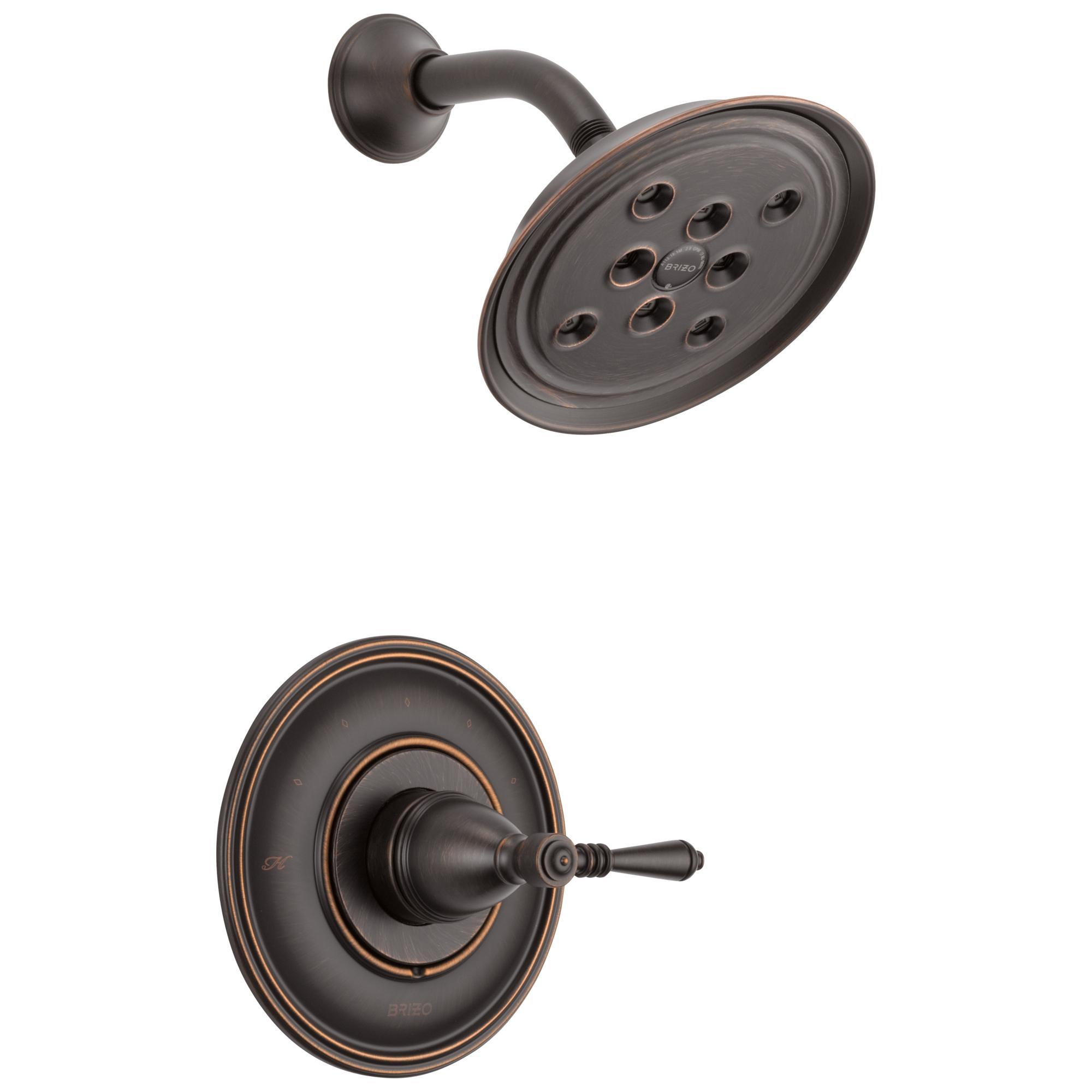 Brizo® T60P210-RB Monitor® 14 Traditional Shower Only, 2 gpm Shower, Venetian Bronze