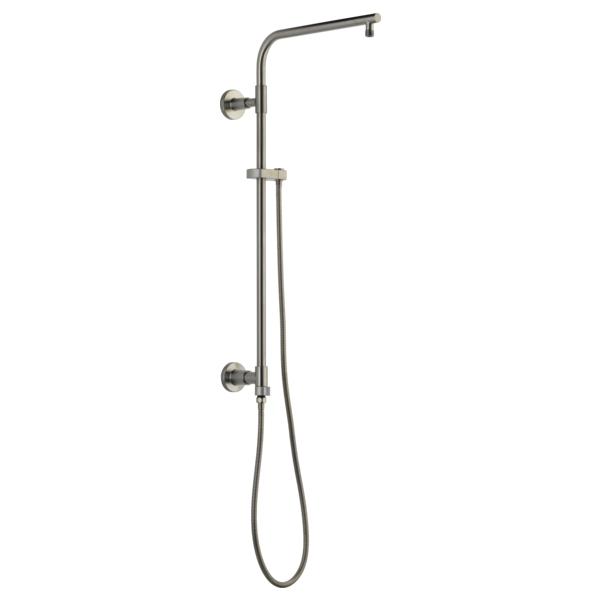 DELTA® 58820-SS-PR Universal Showering Components Round Shower Column, 26 in Shower Head, 34.44 in L Shower Arm, Import