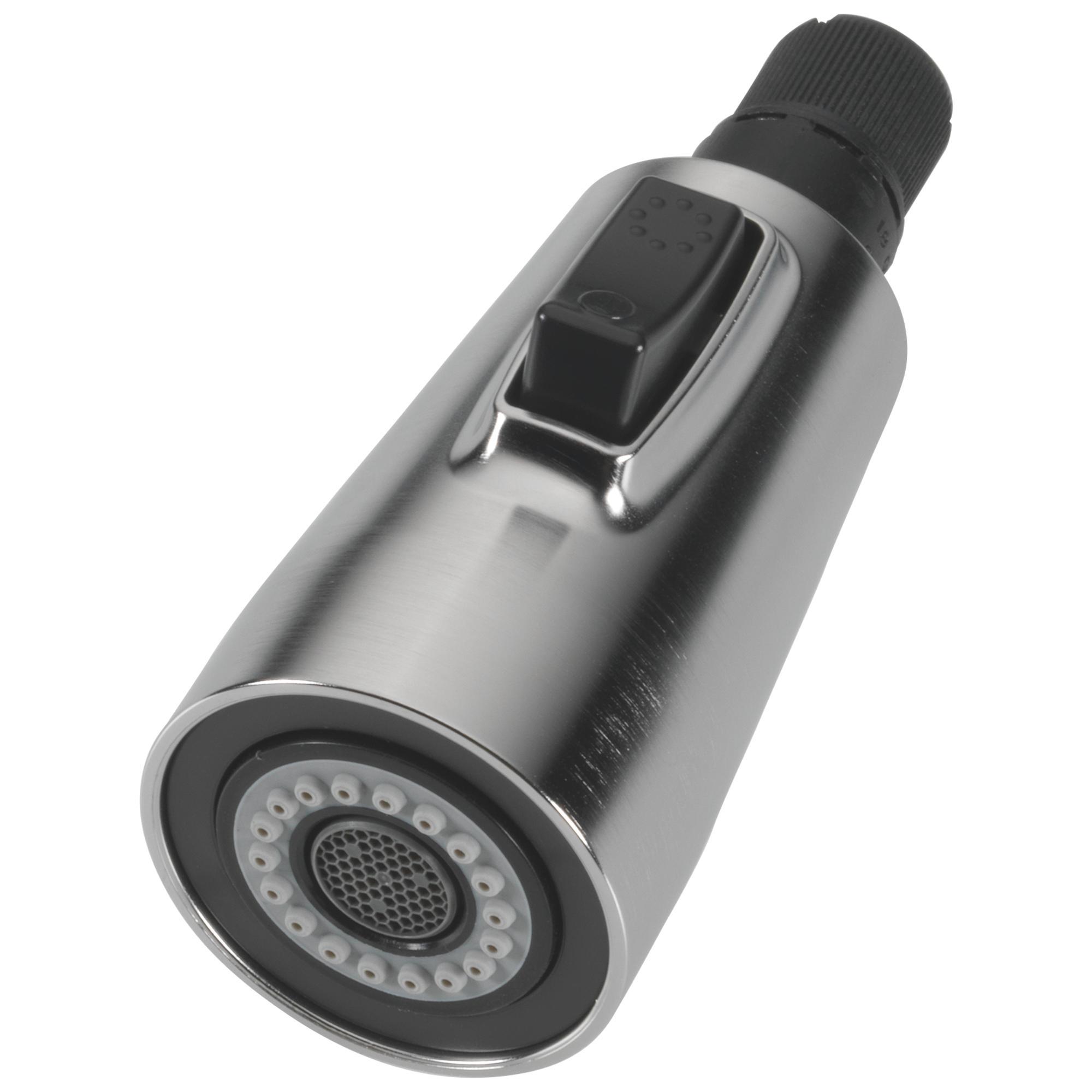 DELTA® RP80524AR Essa® Sprayer Assembly, Arctic™ Stainless Steel Spray Head, Plastic, Import