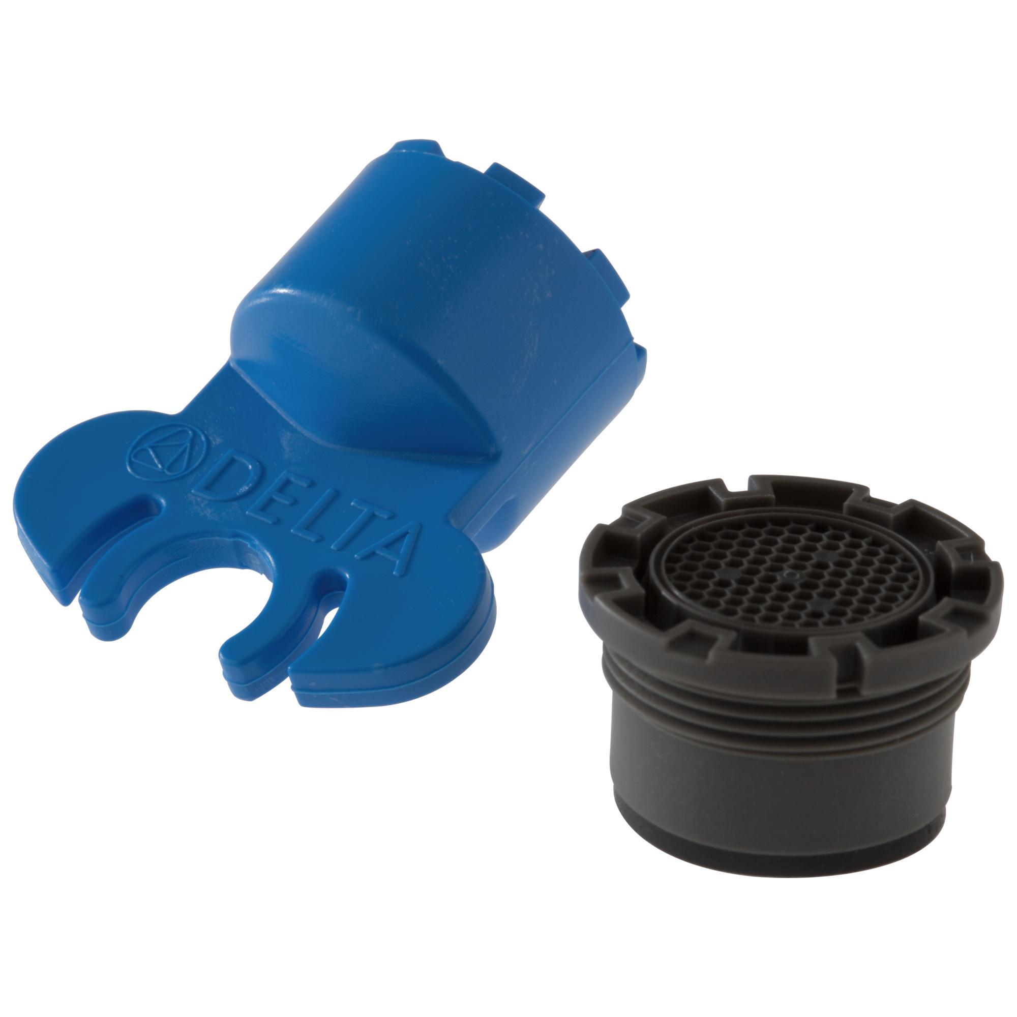 DELTA® RP54977-1.2 Aerator With Wrench, For Use With Model 2538-MPU-DST/2551-MPU-DST/2555-MPU-DST/2592-MPU-DST & 2594-MPU-DST Series 2-Handle Lavatory Faucet, 1.2 gpm