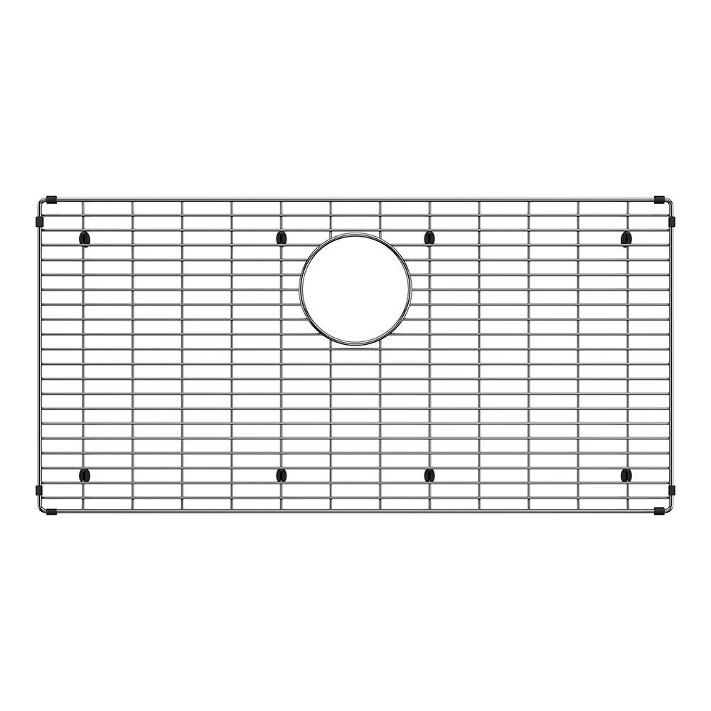 Blanco 237516 Sink Grid, 30-1/4 in L x 15 in W, Rear Drain Opening, Import