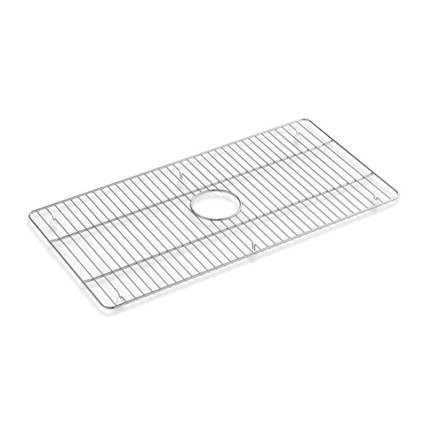 Kohler® 31473-ST K-31473 Sink Rack, 28-7/16 in L x 14-1/2 in W x 1-7/16 in H, Stainless Steel