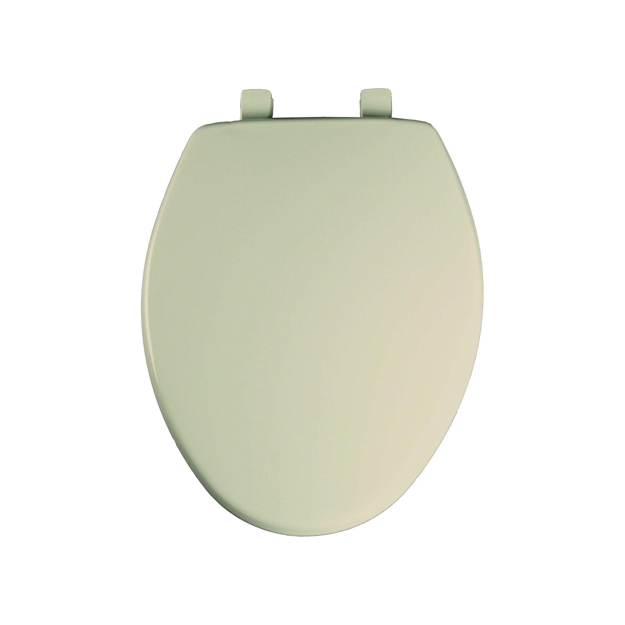 Bemis&reg; 7300SLEC 006 Toilet Seat With Cover, Elongated Bowl, Closed Front, Plastic, Bone, Quick Release Hinge