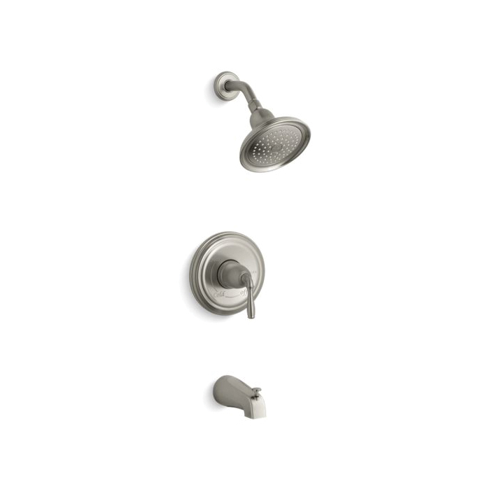 Kohler&reg; TS395-4-BN Bath/Shower Valve Trim, Vibrant&reg; Brushed Nickel
