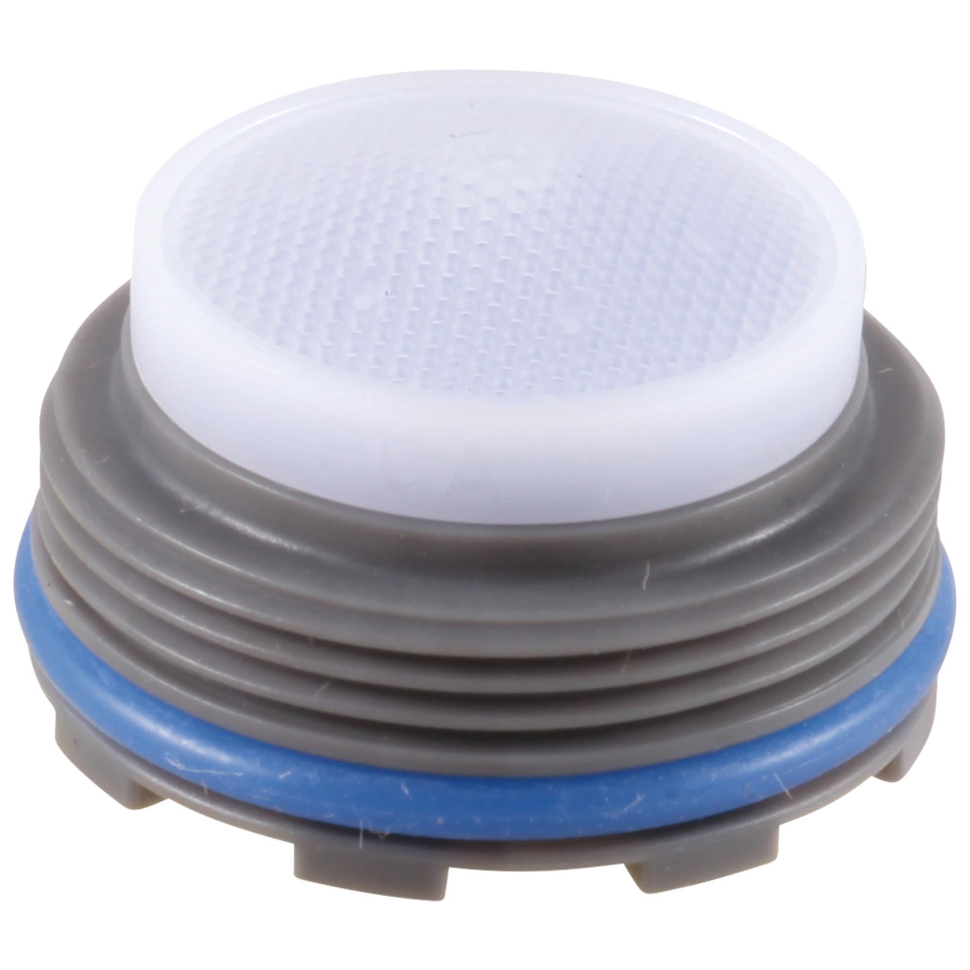 DELTA® RP63886 PCA Cache Aerator, For Use With Innovations®, Leland®, Addison™, Dryden™, Lahara®and Linden™ Faucet, M21.5 x 1 Male Thread, 1 gpm, Import