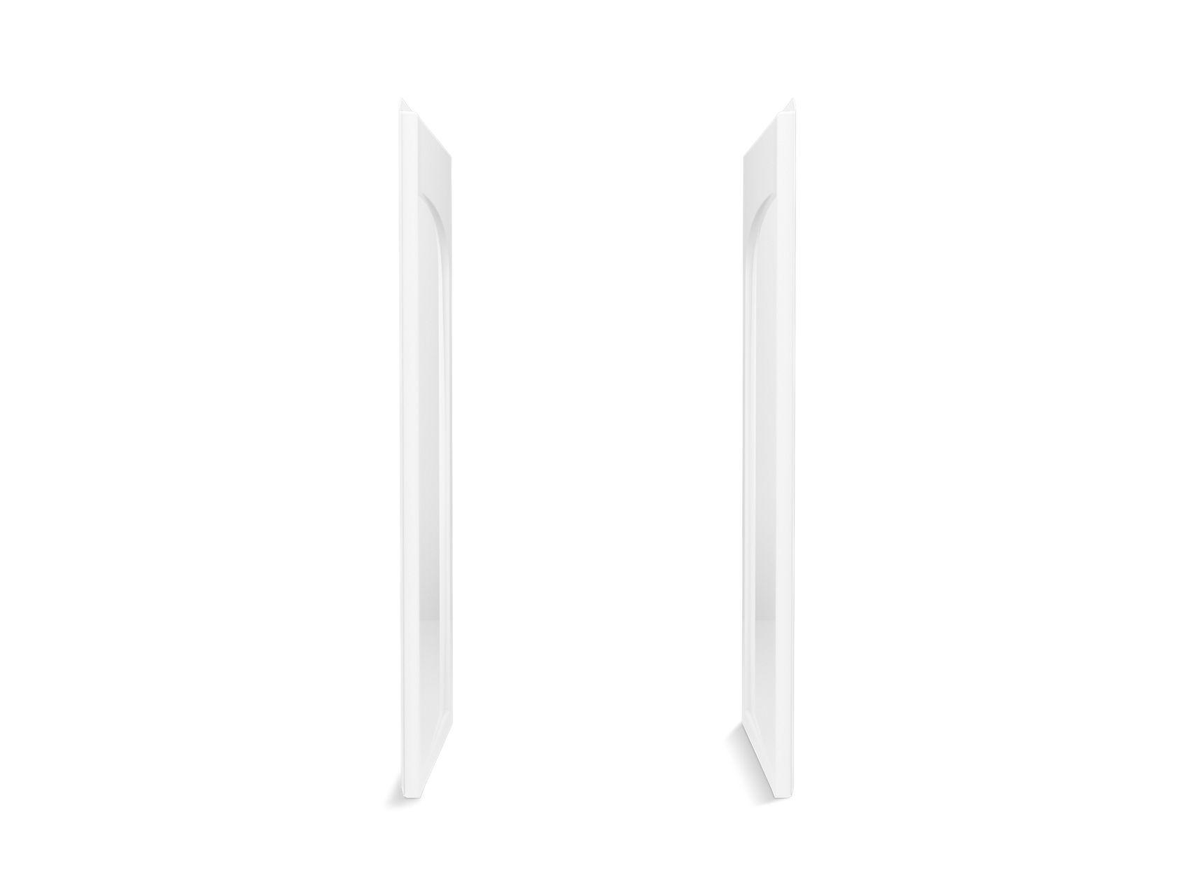 Sterling® 72345100-0 72345100 Ensemble™ Curve Transitional Shower End Wall, 34 in L 1-11/16 in W 72-1/2 in H, Vikrell
