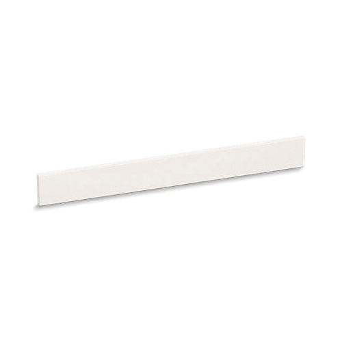 Kohler® 25816-PWH Backsplash, 36-1/16 in L x 4 in W x 13/16 in THK, Quartz, Pure White