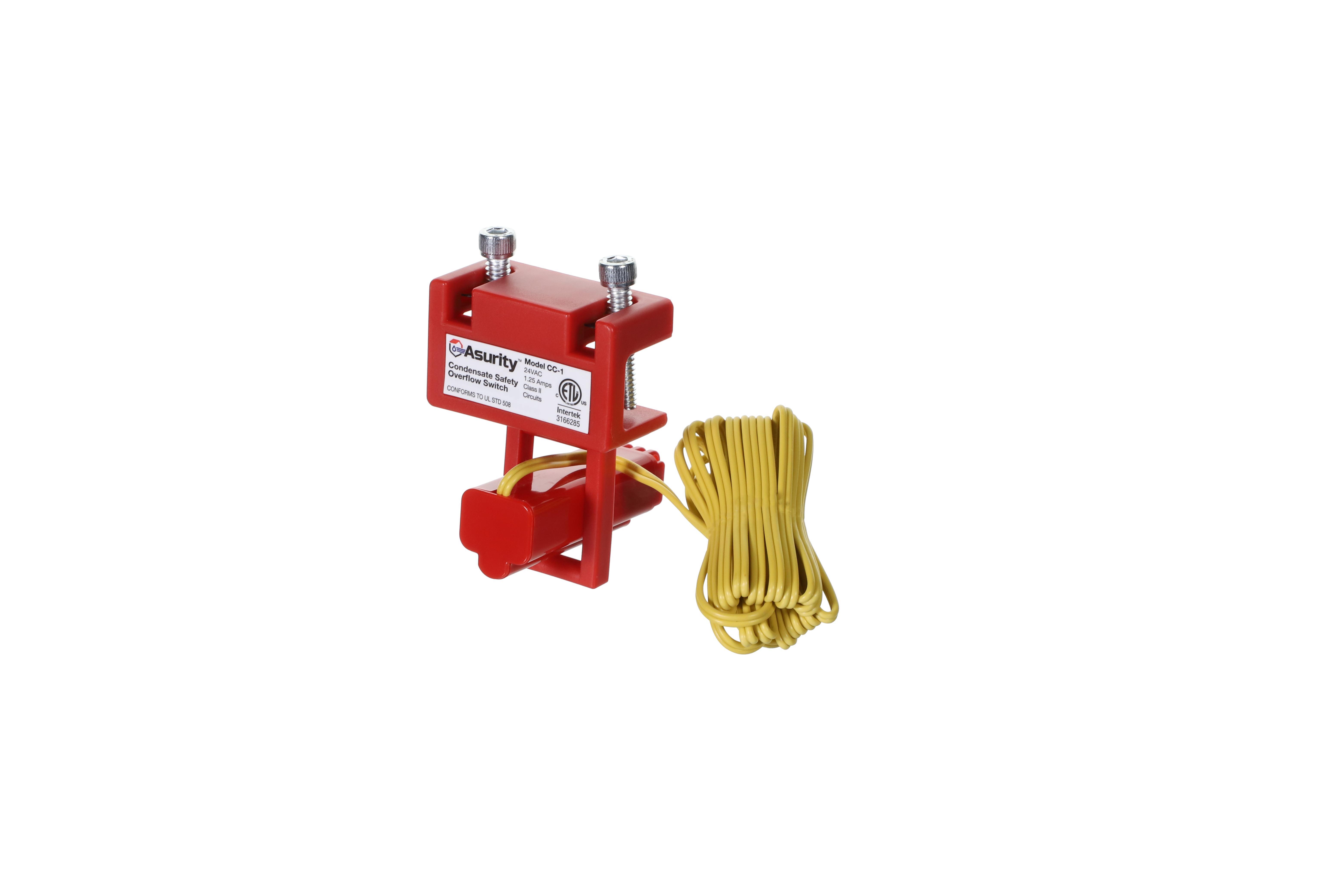 Diversitech Condensate Cop™ CC-1 Drain Pan Switch, 24 VAC, 1.5 A