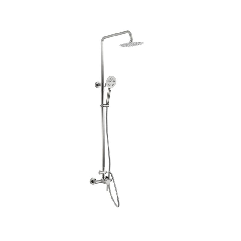 Ztrends 60022 Waveny Outdoor Shower With Exposed Pipes