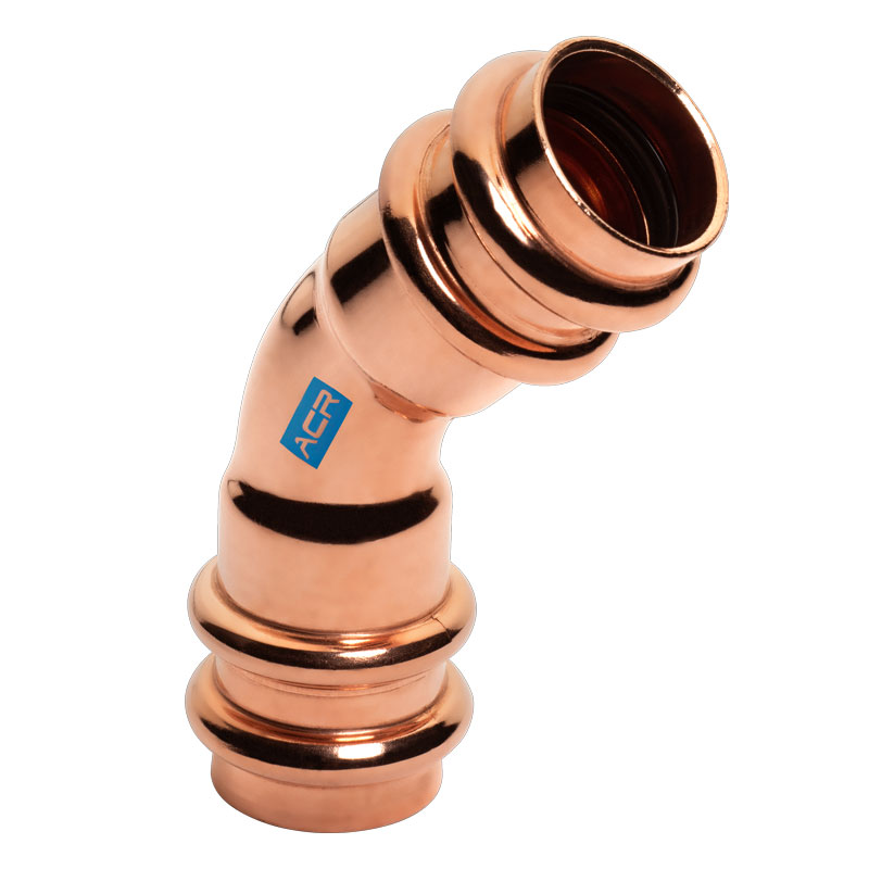 RP03005 1/4 ACR PRESS LR 45 ELL