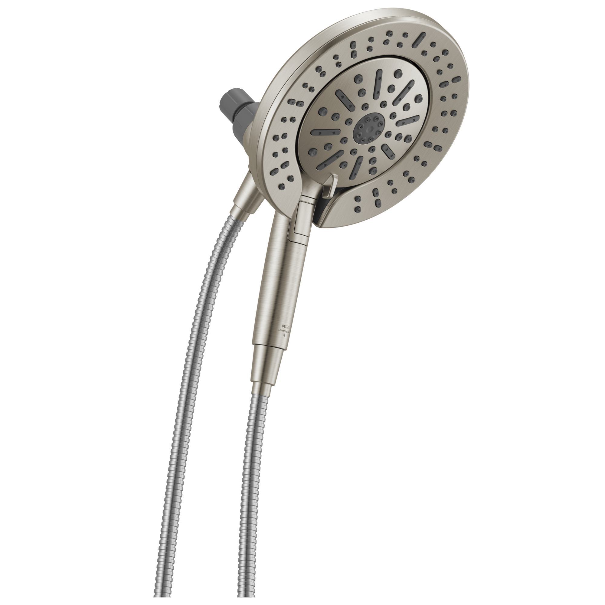DELTA® 75655SN Shower Head, 1.75 gpm Max Flow, Wall Mount, Import