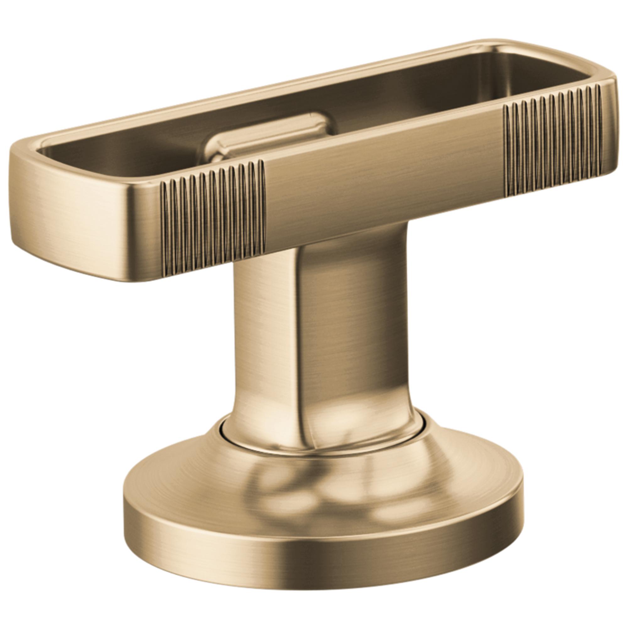 Brizo® HK007-GL-L Kintsu® Single Faucet Handle Kit, Lever Handle, Zinc, Luxe Gold, Import