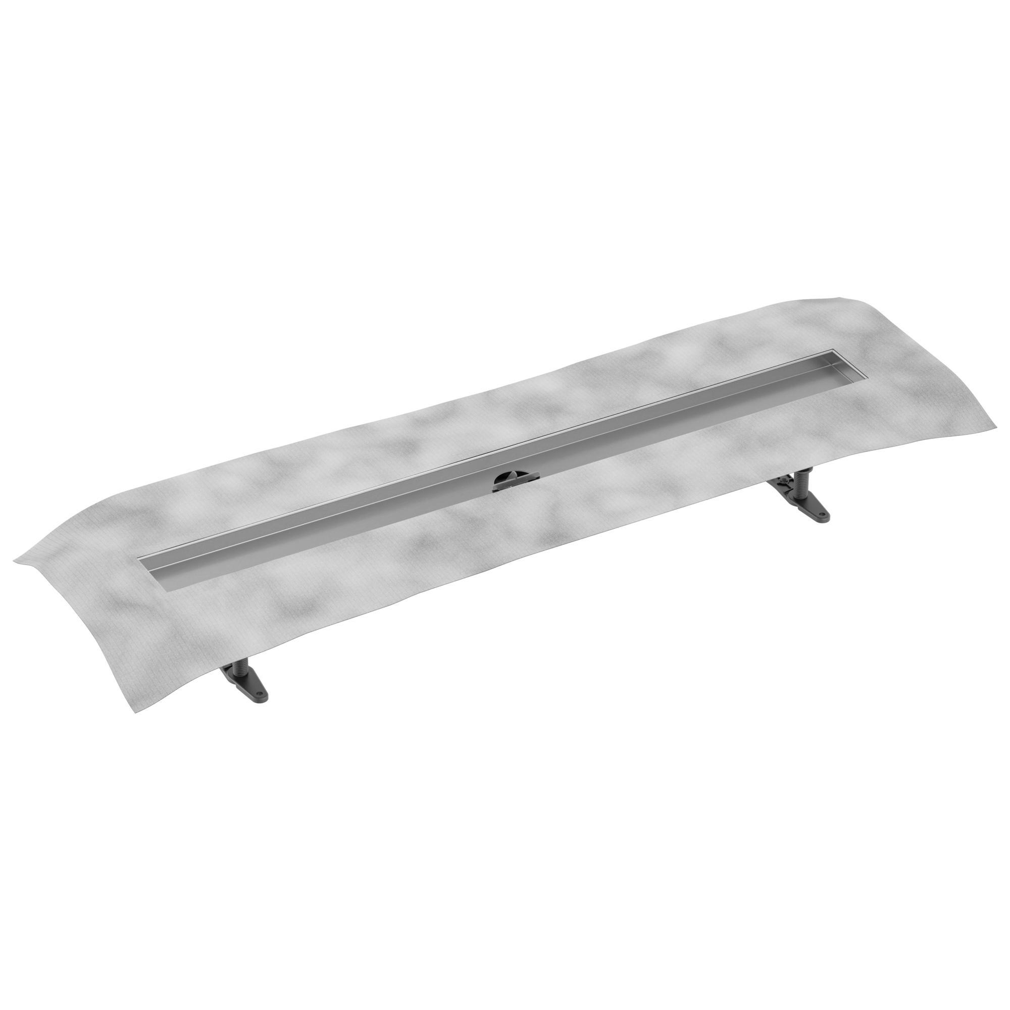 DELTA® DR73360 Linear Shower Drain, Stainless Steel Drain, Import