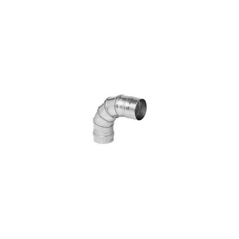 METAL-FAB&reg; Corr/Guard&reg; 4" D 90 Degree Elbow - SW - 4CGSW90L