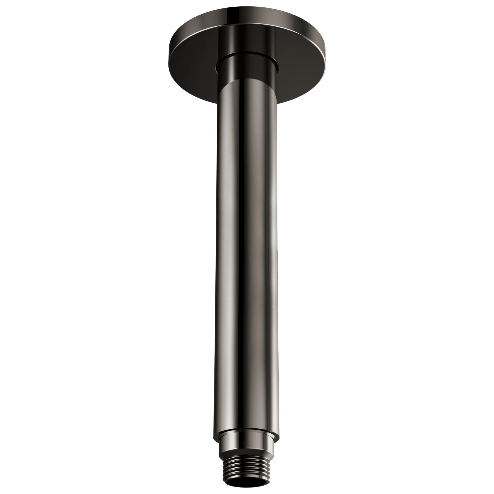 Brizo® 83992-10MF-BNX Kintsu™ Ceiling Mount Shower Arm and Round Flange, 12-1/2 in L, 3-1/4 in Dia Flange, Import