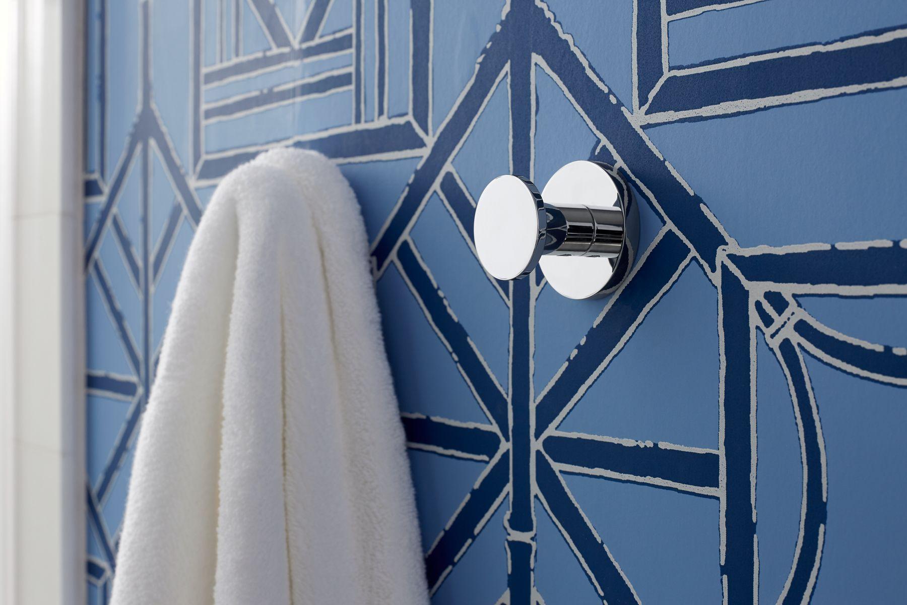 Kohler® 14443-TT 14443 Purist® Robe Hook, 1.75 in L 1.875 in W 1.875 in H