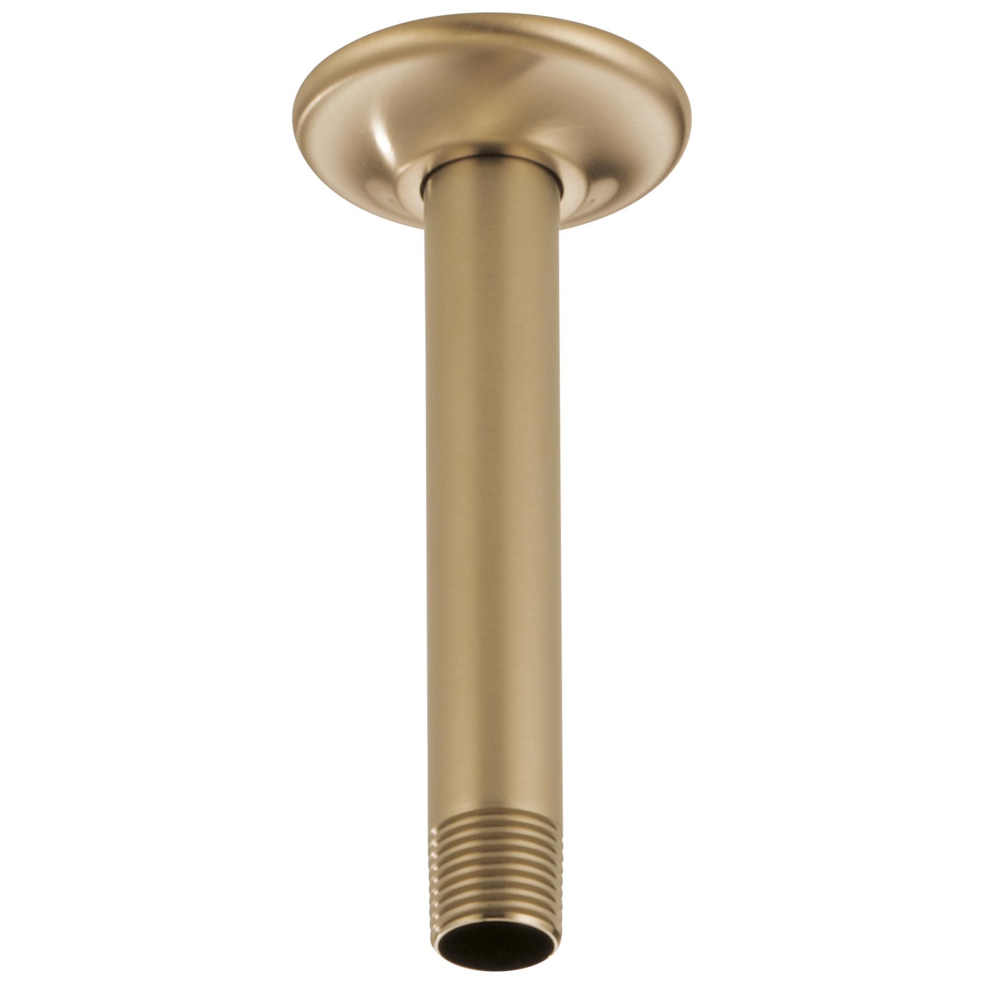 Brizo® RP48985GL Shower Arm, 6 in L, Ceiling Mount, 1/2 in NPT, Import
