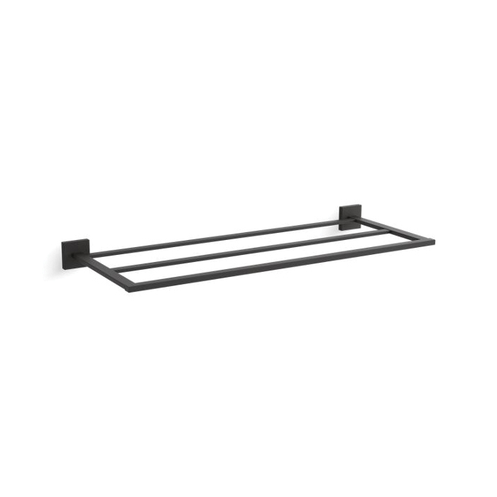 Kohler® 23299-BL Square Hotelier, 10-1/16 in L x 26 in W x 2 in H