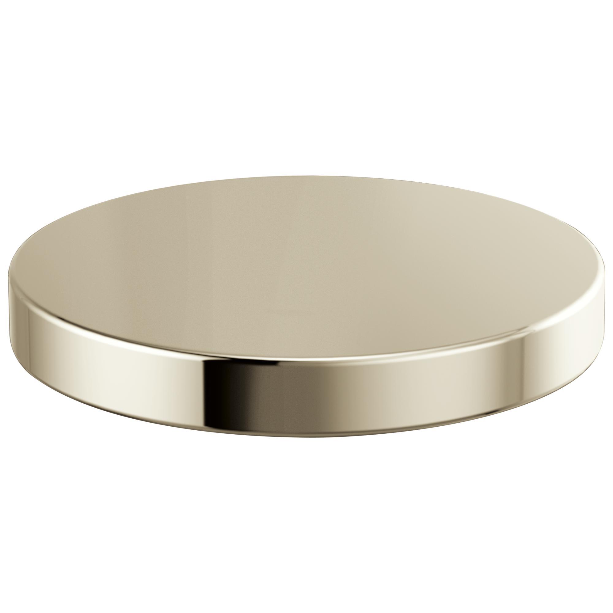 Brizo® RP90934PN Litze™ Decorative Hole Cover, For Use With Litze™ 62543LF, 62544LF, 62553LF, 62554LF, 62563LF and 62564LF Kitchen Faucet, 1.8 gpm at 60 psi, Polished Nickel, Import