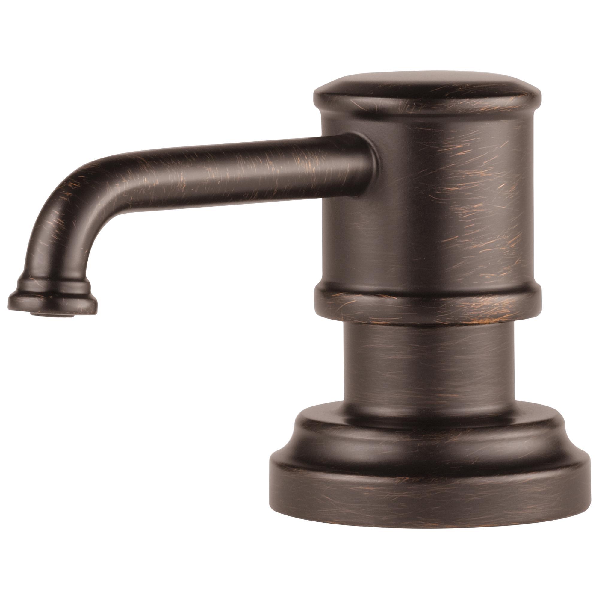 Brizo® RP75675RB Artesso® Traditional Soap/Lotion Dispenser, 15 oz Capacity, Deck Mount, Import